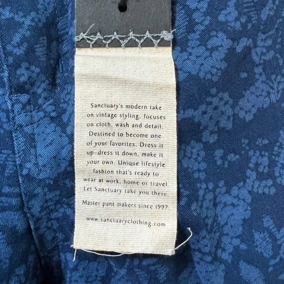 NWT Anthropologie - Sanctuary Floral Pattern Jeans - Picture 6 of 7